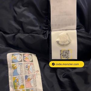 3T Blue Moncler Coat